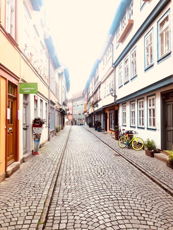 Ferienwohnungen Mey Haus Zum Rosenstock 埃尔福特 外观 照片