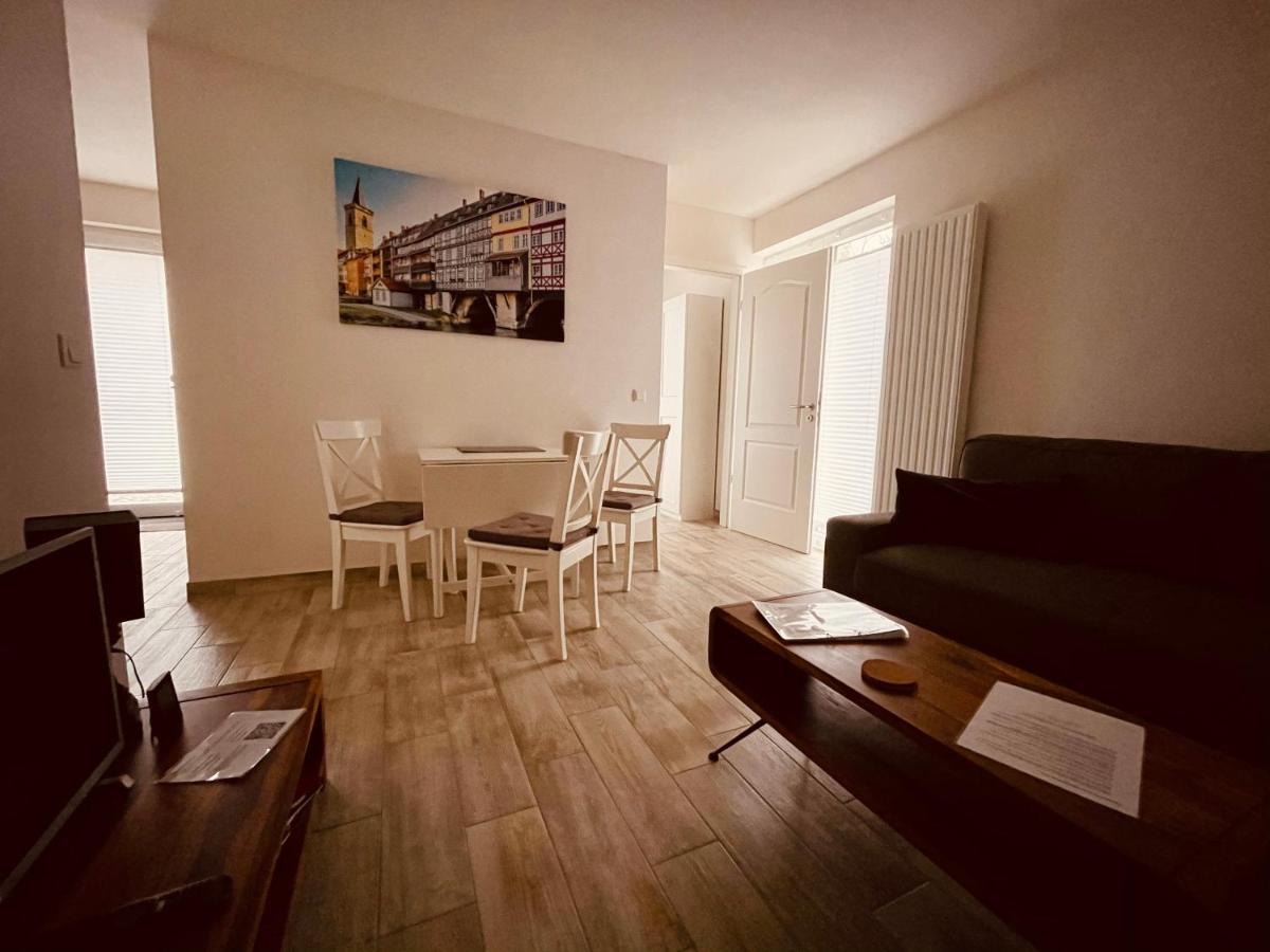 Ferienwohnungen Mey Haus Zum Rosenstock 埃尔福特 外观 照片