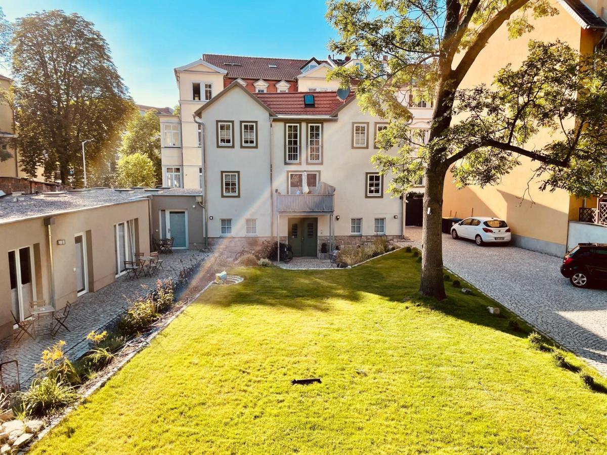 Ferienwohnungen Mey Haus Zum Rosenstock 埃尔福特 外观 照片