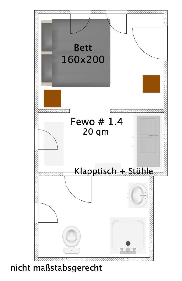 Ferienwohnungen Mey Haus Zum Rosenstock 埃尔福特 外观 照片