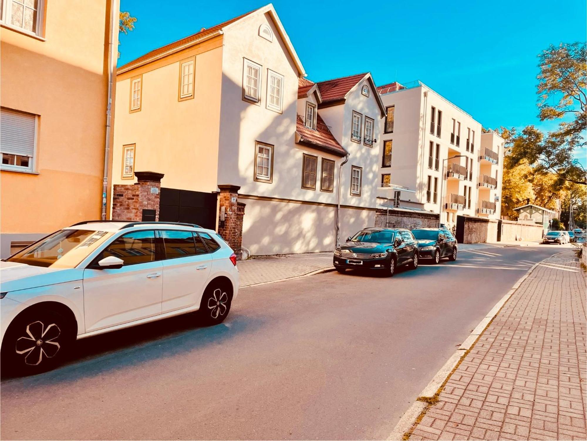 Ferienwohnungen Mey Haus Zum Rosenstock 埃尔福特 外观 照片